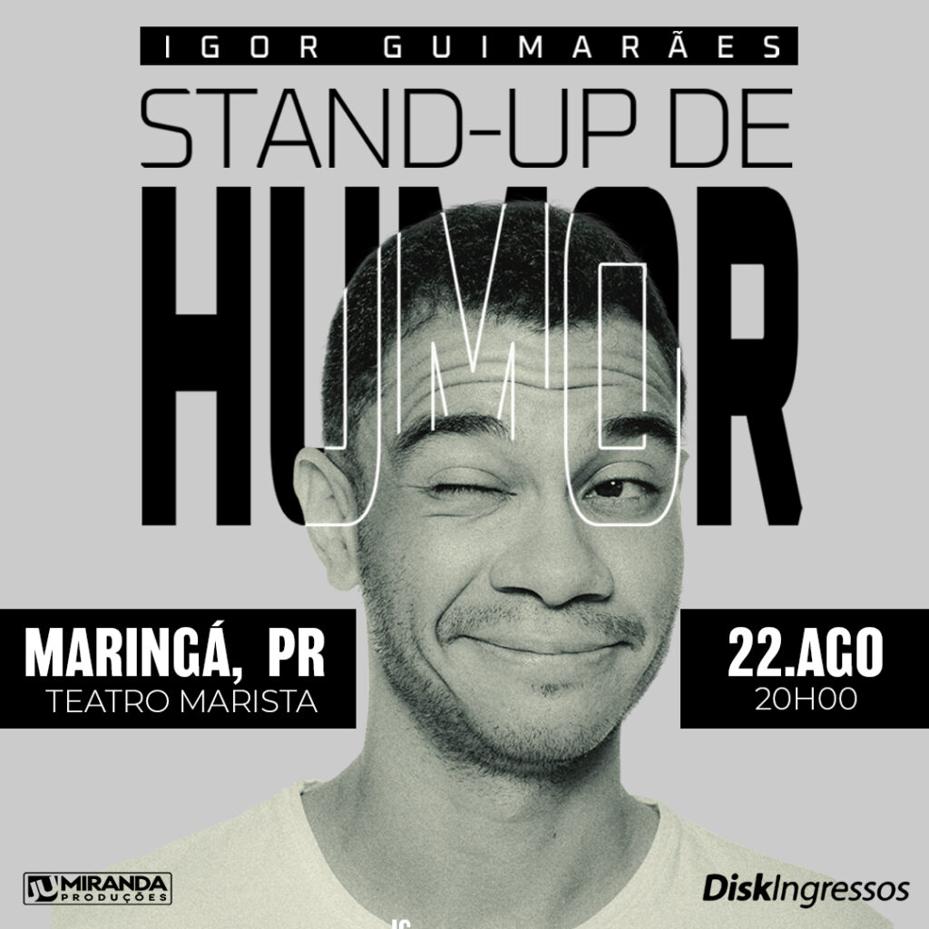 igor guimaraes comedia standup humor teatro show