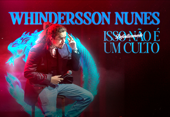 Whindersson Nunes Isso Definitivamente Não é um culto stand up comedia humor teatro