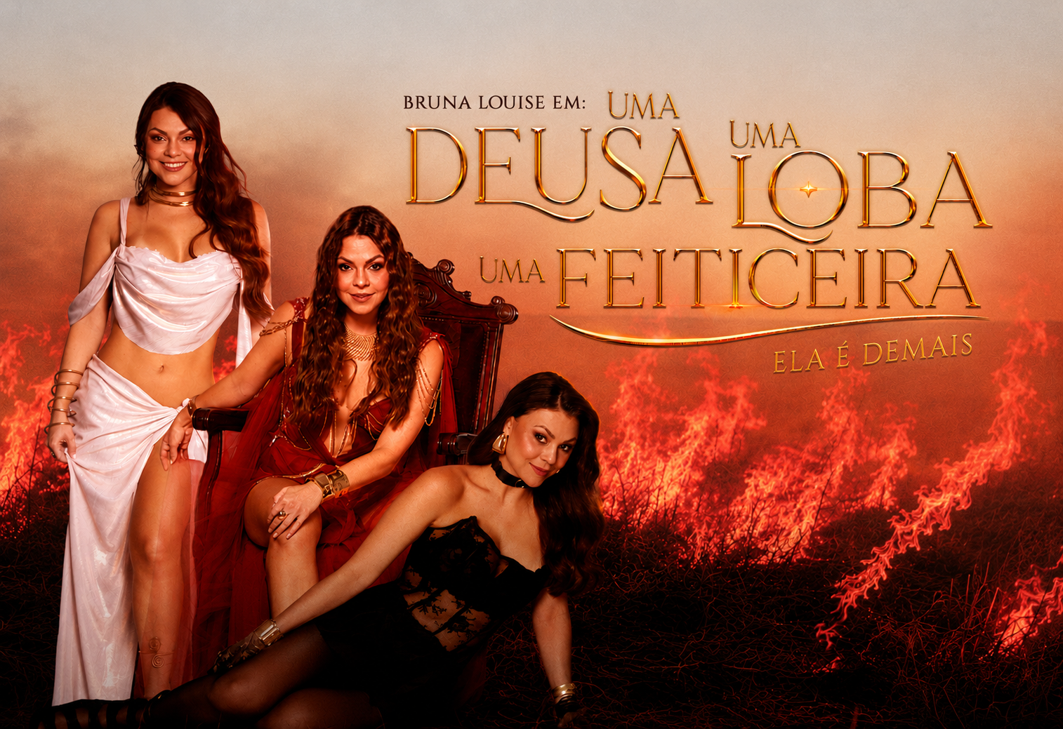 bruna louise, yma deusa, uma loba, uma feiticeira, show, stand up