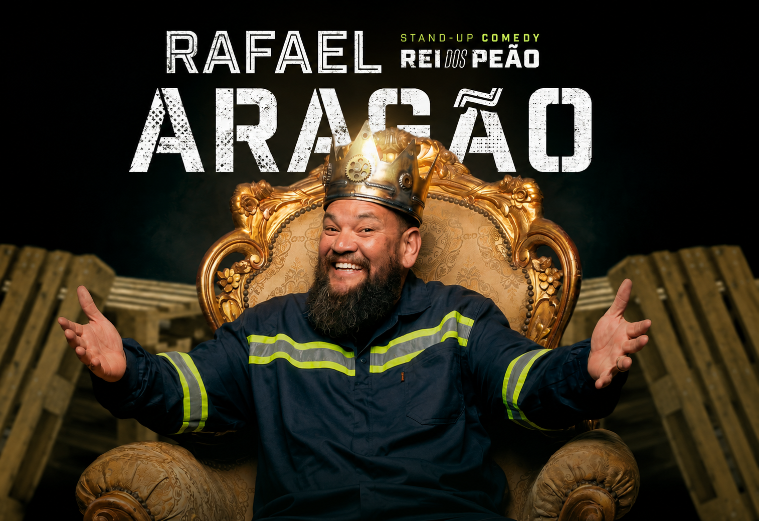 rafael aragão, stand up comedy, comedia. humor, teatro, rei dos peão