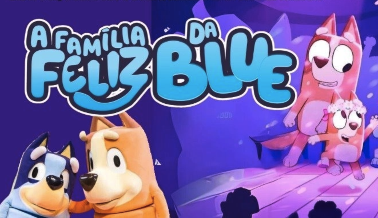 a familia feliz da blue peca infantil